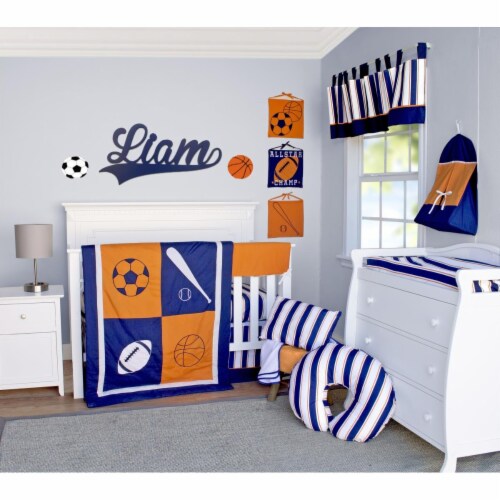Sports crib deals bedding sets