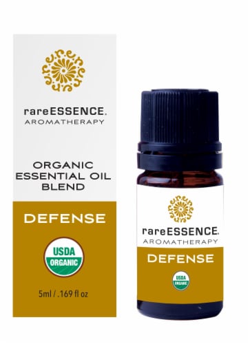 Rare Essence® Aromatherapy Defense Organic Essential Oil Blend Perspective: front