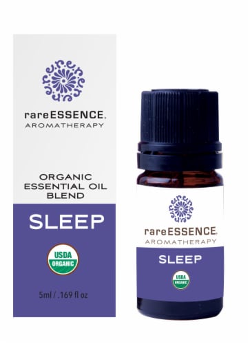 Rare Essence® Organic Essential Oil Blend Sleep Perspective: front
