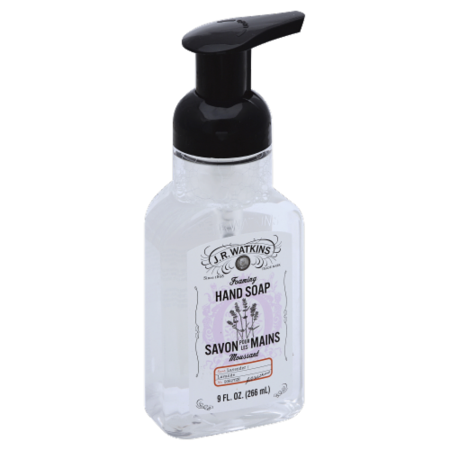 J.R. Watkins Lavender Foaming Hand Soap Perspective: front