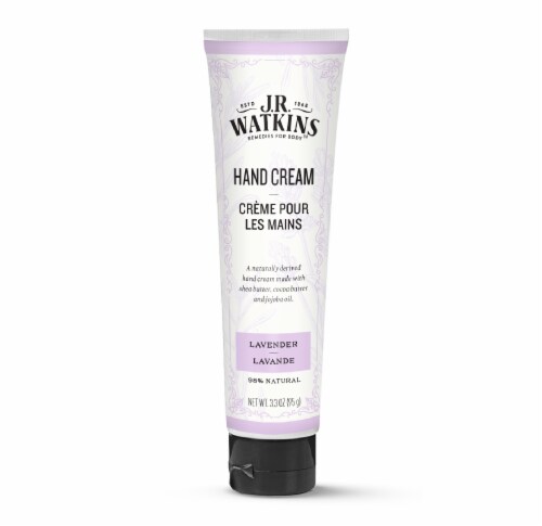 J.R. Watkins Shea Butter Lavender Hand Cream Perspective: front