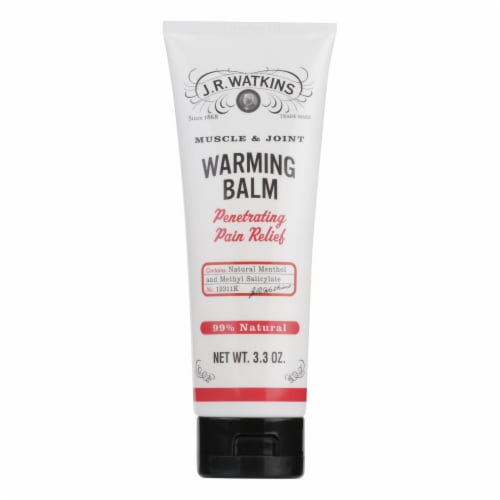 J.R. Watkins Deep Muscle Warming Balm Perspective: front