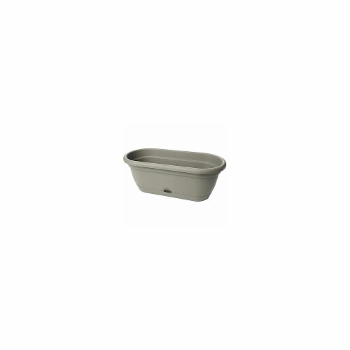 Bloem 4692083 LWB1860 18 in. Peppercorn Window Box Perspective: front