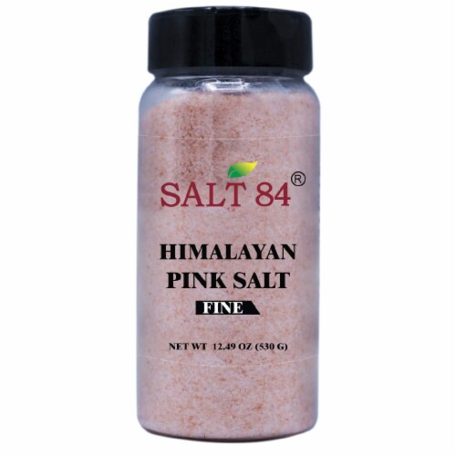 Salt 84 Himalayan Pink Salt Fine-12.49 Oz Perspective: front