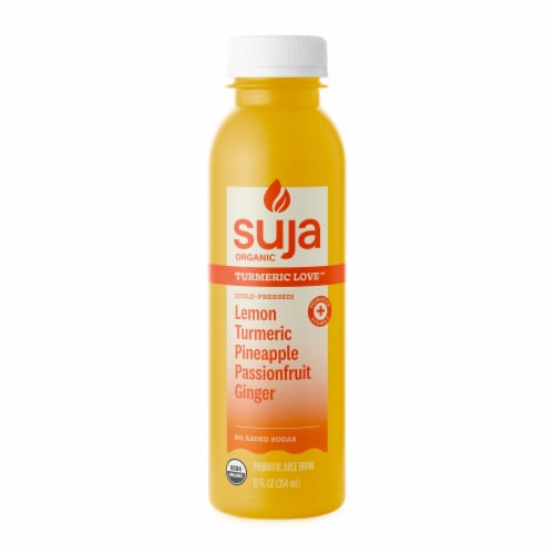Suja Organic Turmeric Love Juice Perspective: front