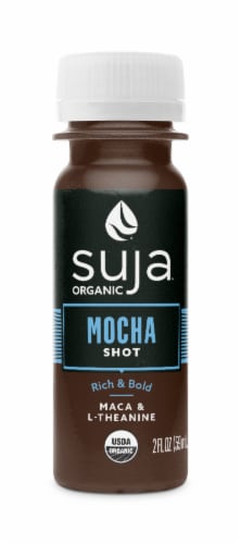 Suja® Organic Maca and L-Theanine Mocha Shot Perspective: front