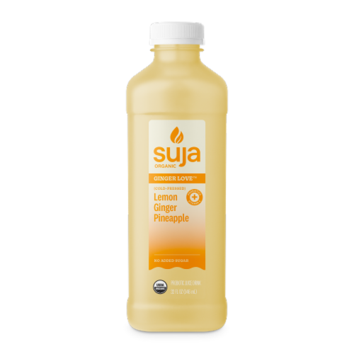Suja Organic® Ginger Love™ Cold Pressed Juice Perspective: front