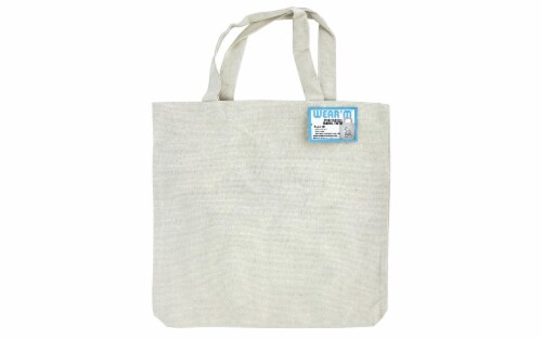 Mark Richards Wear'm Canvas Tote 13.5x13.5x2 Perspective: front