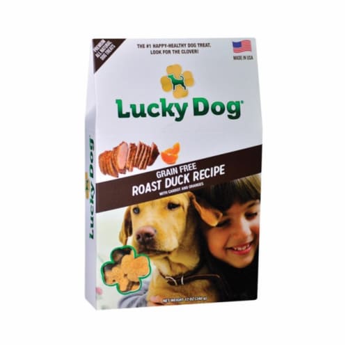 Lucky Dog LD12RD 12 oz All Ages Dog Treats Roast Duck, 1 - Kroger