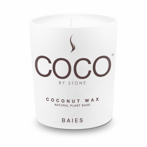 Stone Candles COCO® Coconut Wax Candle Perspective: front