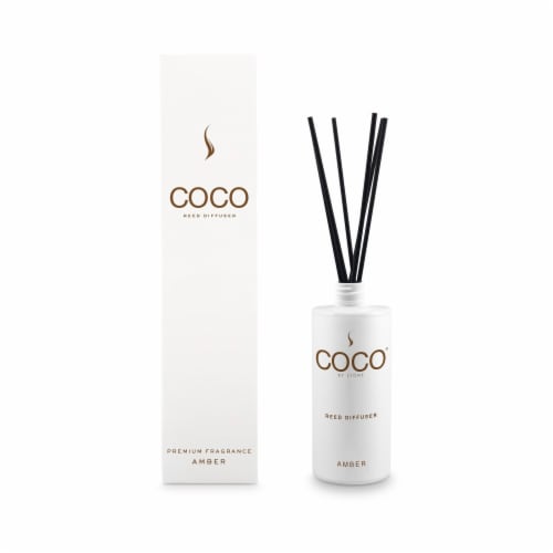 Stone Candles COCO Amber Reed Diffuser Perspective: front