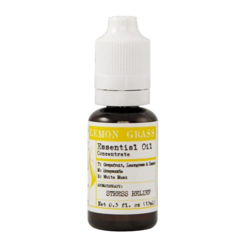 Stone Candles Lemongrass Essential Oil Concentrate Perspective: front
