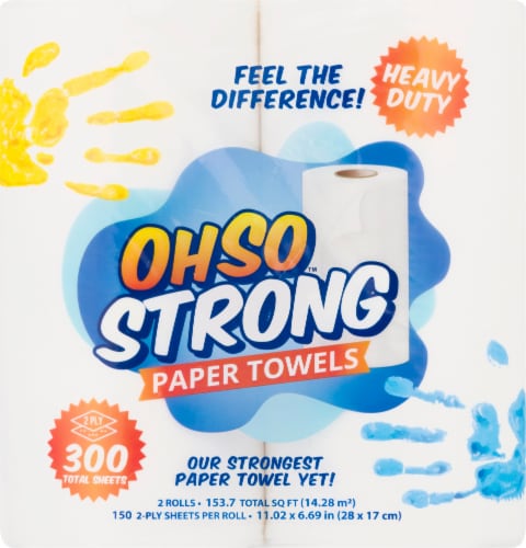 OhSo Strong Paper Towels Perspective: front