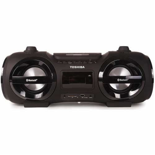 Toshiba TYCWU500 25W Portable Bluetooth CD Boombox Perspective: front