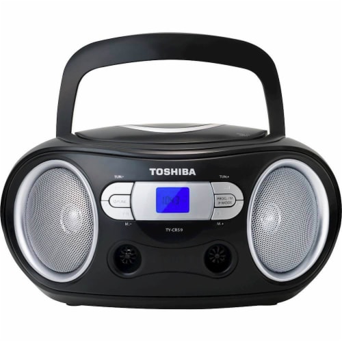 Toshiba TYCRS9 2.4W Portable CD Boombox Perspective: front