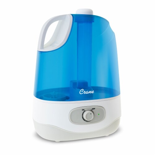 Crane Cool Mist Humidifier - Blue/White Perspective: front