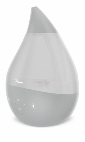 Crane 4-in-1 Filter-Free Top Fill Humidifier with Sound Machine - Gray Perspective: front