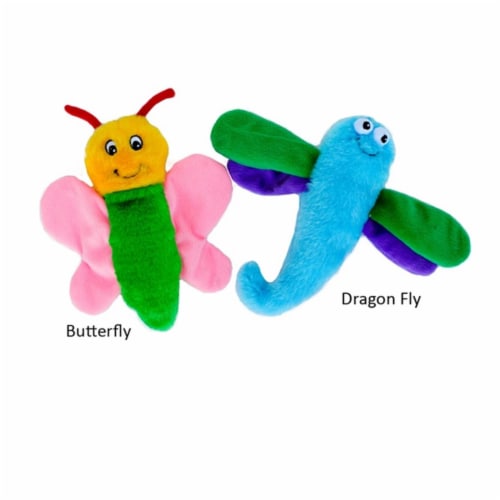 Zippy Paws 2735-MXLB Crinkle Toy Plush Dog Toy for Monkey