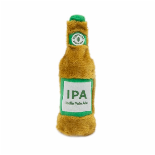 Zippy Paws Crusherz IPA Dog Toy Perspective: front