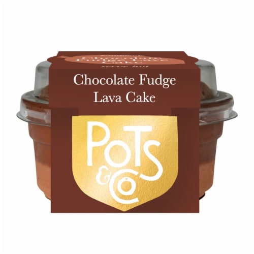 Pots & Co Chocolate Fudge Lava Cake Desserts Perspective: front