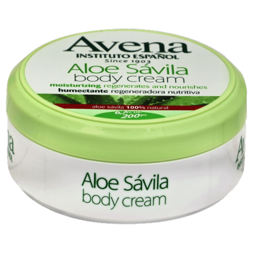Avena Aloe Savila Body Cream Perspective: front