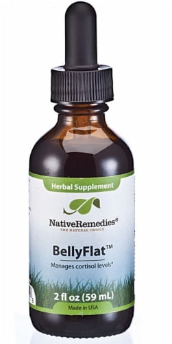 Native Remedies BellyFlat Herbal Supplement Perspective: front