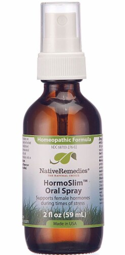 Native Remedies  HormoSlim™  Oral Spray Perspective: front