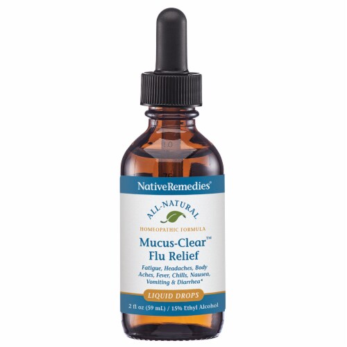 NativeRemedies® Mucus-Clear™ Flu Relief Perspective: front