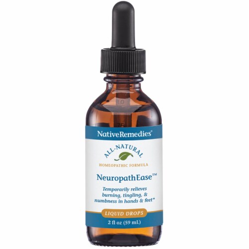 Native Remedies NeuropathEase Liquid Drops Perspective: front