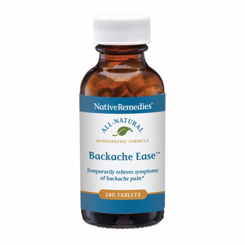 NativeRemedies® Backache Ease Tablets Perspective: front