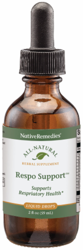 Native Remedies Respo Support Herbal Supplement Perspective: front