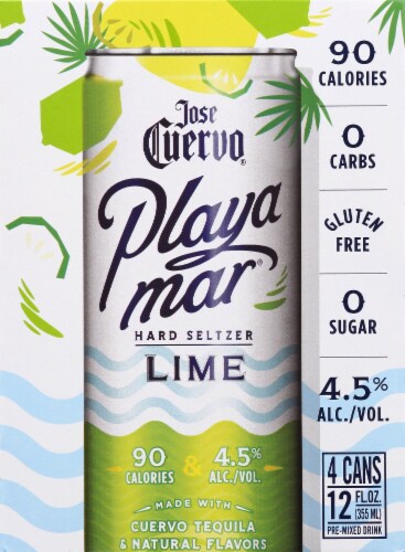 Jose Cuervo Lime Hard Seltzer Perspective: front