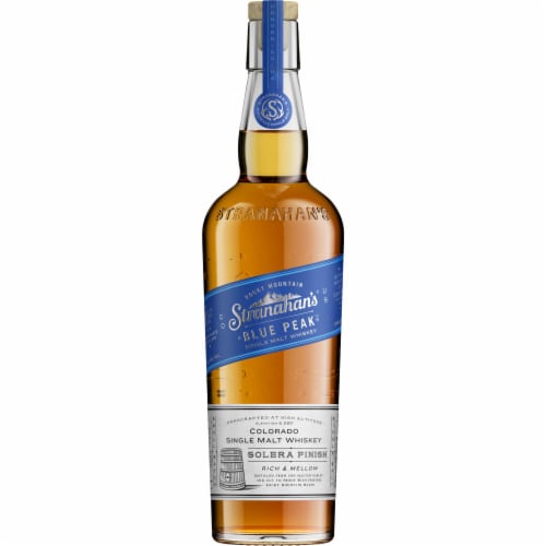 Stranahan’s Blue Peak American Whiskey Perspective: front