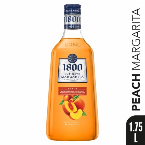 1800 Peach Margarita Perspective: front