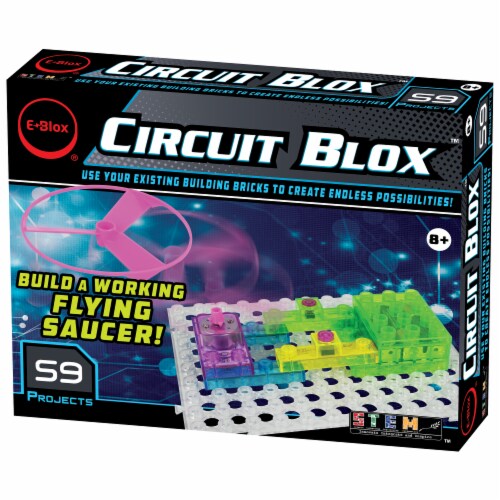 E-Blox Circuit Blox Building Set Perspective: front