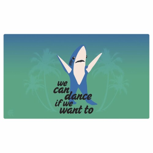 Legion Supplies LGNPLM047 14 x 24 in. Shark Game Playmat Perspective: front