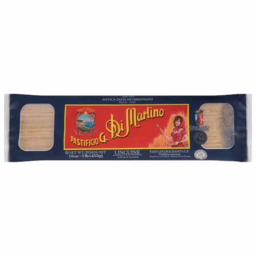 Pastifico G Di Martino Linguini Pasta Perspective: front