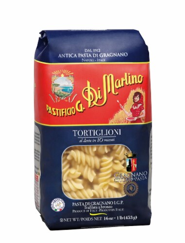 Di Martino Tortiglioni Pasta Perspective: front
