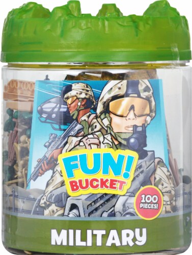 Sunny Days Maxx Action Commando Series Battle Group Bucket Perspective: front