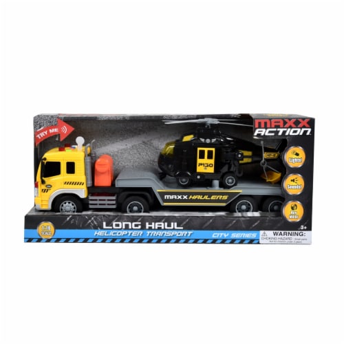 Sunny Days Maxx Action Long Hauler with Helicopter Perspective: front