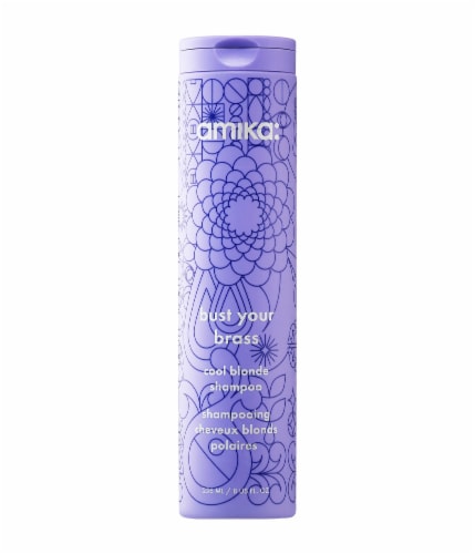 Amika Bust Your Brass Cool Blonde Shampoo Perspective: front