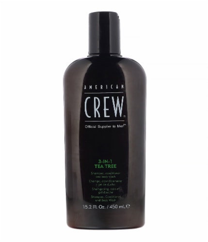 American Crew® 3-In-1 Tea Tree Shampoo Conditioner & Body Wash Perspective: front