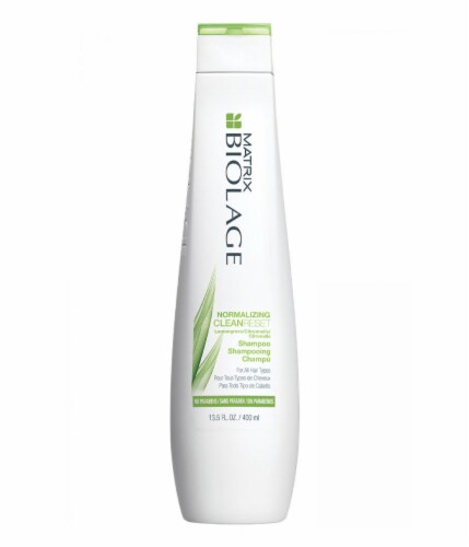 Matrix Biolage Normalizing CleanReset Lemongrass Scented Shampoo Perspective: front