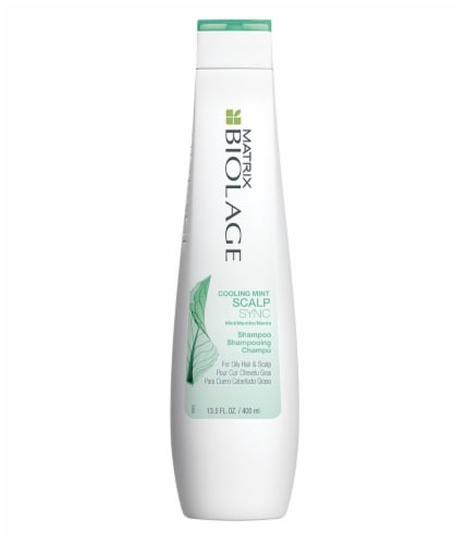 Matrix Biolage Cooling Mint ScalpSync Shampoo Perspective: front