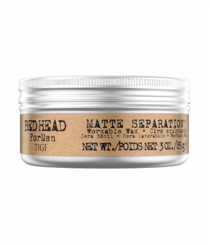 Bed Head for Men Matte Separation Workable Wax Perspective: front