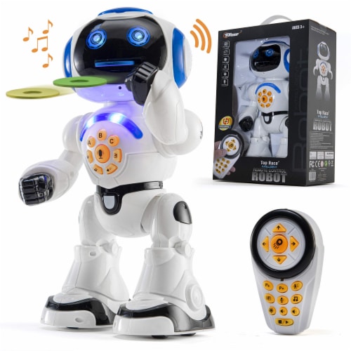 Top Race RC Robot Toy: Walking, Talking, Dancing AI Robots for Kids, 17.63  H 3.15 L 10.91 W - Harris Teeter