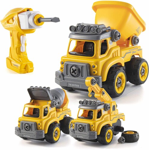 Top Race Construction Truck 1 w Battery Drill Remote Control 0.75 H 4.5 L 26.75 W Kroger