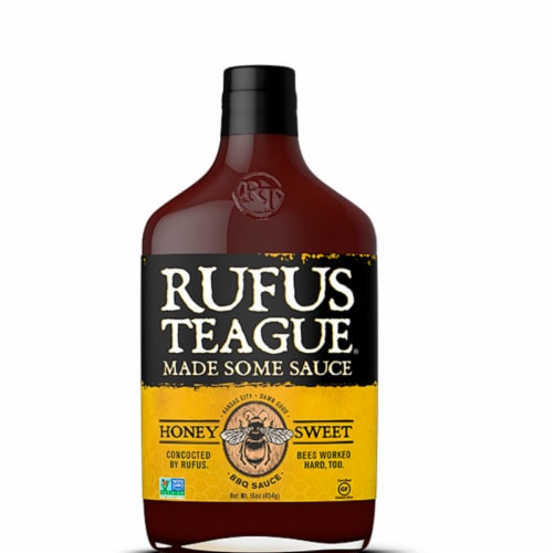 Rufus Teague Honey Sweet BBQ Sauce Perspective: front
