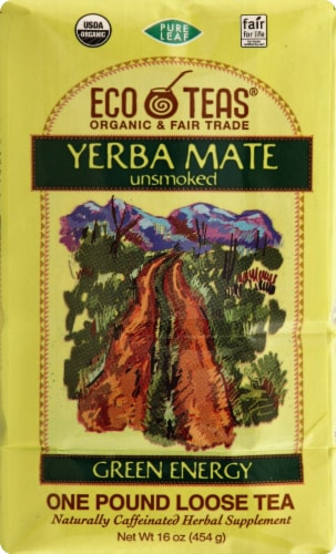 Yerba Mate Loose Leaf Tea, Organic & Fair Trade