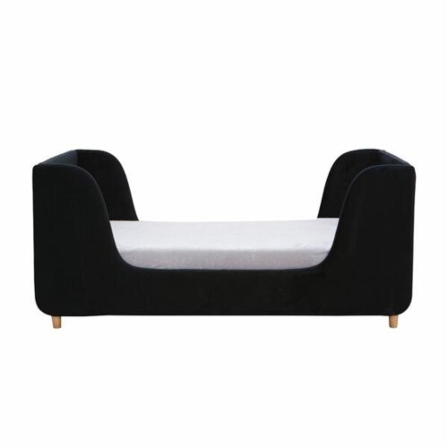 Second Story Home  628-176-0104 Bodhi Toddler Bed  Black Perspective: front